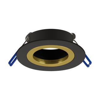 IDEUS 04237 PLUTO C BLACK/GOLDEN Sufitowa oprawa punktowa