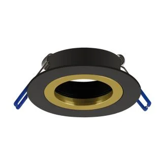 IDEUS 04237 PLUTO C BLACK/GOLDEN Sufitowa oprawa punktowa