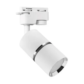 IDEUS 04255 DIOR TRA GU10 WHITE/CHROME Oprawa do zamontowania na szynoprzewodzie