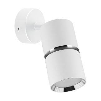 IDEUS 04259 DIOR SPT GU10 WHITE/CHROME Oprawa ścienno-sufitowa
