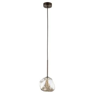 TK-LIGHTING 11025 LAVA BROWN LAMPA WISZĄCA 1XG9
