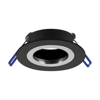 IDEUS 04351 PLUTO C BLACK/CHROME Sufitowa oprawa punktowa