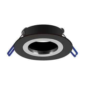 IDEUS 04351 PLUTO C BLACK/CHROME Sufitowa oprawa punktowa
