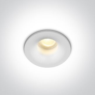 ONE LIGHT 10101LA/W/W Engomi wpust COB LED biały IP44 3000K 2W dimmmable