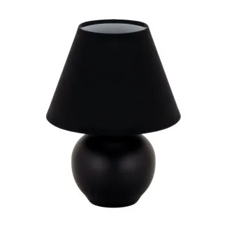 IDEUS 04401 GALA E14 BLACK Lampka stołowa