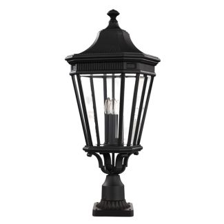 ELSTEAD COTSWOLD LANE FE/COTSLN3/L BK Large Pedestal Lantern