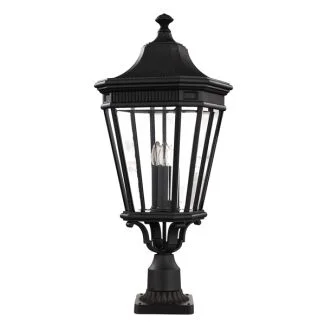 ELSTEAD COTSWOLD LANE FE/COTSLN3/L BK Large Pedestal Lantern