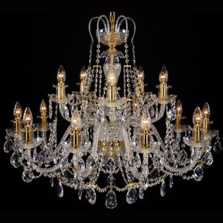 ECRYSTAL ZYR-15 Crystal-KG (gold tubes)