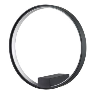 Step into design ST-0453W black Lampa ścienna ACIRCULO led czarna 30 cm