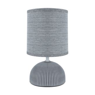 IDEUS 04721 PASMA E14 GREY Lampka stołowa