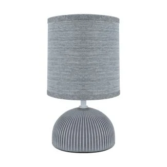 IDEUS 04721 PASMA E14 GREY Lampka stołowa