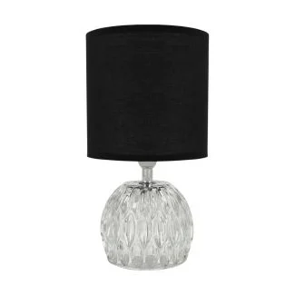 IDEUS 04724 ZEFIR E14 BLACK Lampka stołowa