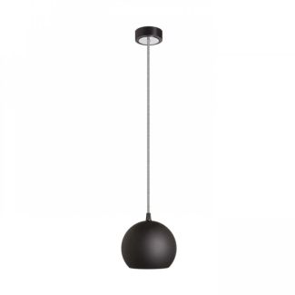 RENDL R11824 COPA wisząca czarna szkło 230V E27 28W