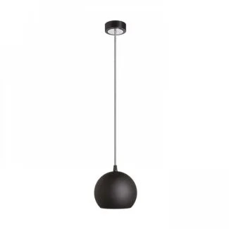 RENDL R11824 COPA wisząca czarna szkło 230V E27 28W