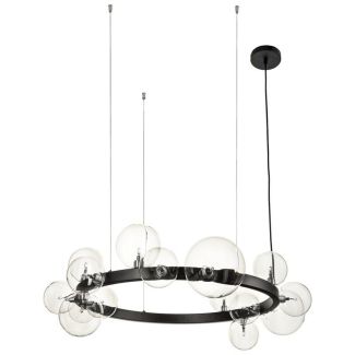 Step into Design XC111-850 Lampa wisząca ORION czarna 85 cm