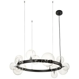 Step into Design XC111-850 Lampa wisząca ORION czarna 85 cm