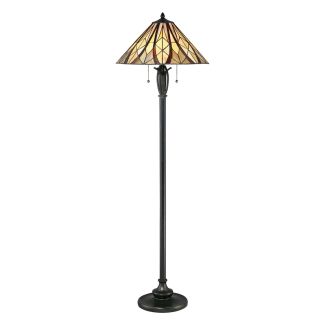 ELSTEAD Victory QZ-VICTORY-FL Tiffany Floor Lamp