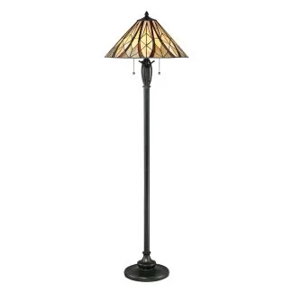 ELSTEAD Victory QZ-VICTORY-FL Tiffany Floor Lamp
