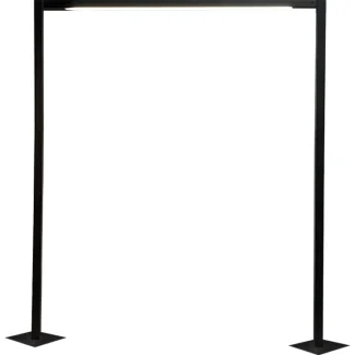 ANTIGO Lampa stojąca ogrodowa Taketa - Antracyt (1640 mm) 9934
