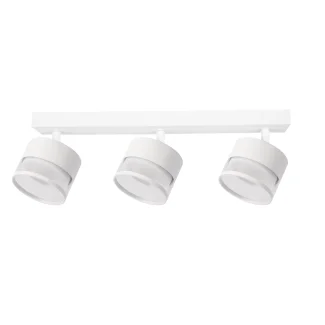 LIGHT PRESTIGE LP-6331/3WS TR/WH Spot Kendal 3 transparetny / biały GX53