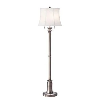 ELSTEAD Stateroom FE-STATEROOM-FL-AN 2 Light Floor Lamp - Antique Nickel