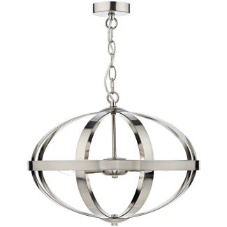 DAR SYM0346 SYMBOL 3LT PENDANT SAT CHR