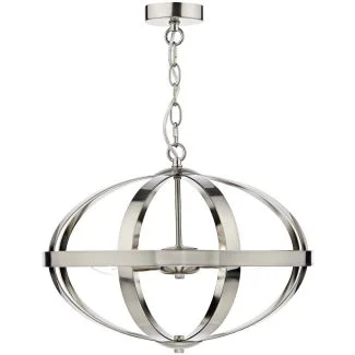 DAR SYM0346 SYMBOL 3LT PENDANT SAT CHR