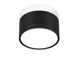 CANDELLUX 2273716 LAMPA SUFITOWA TUBA 9W LED 4000K CZARNY+BIAŁY+ŚR. 8,8 CM