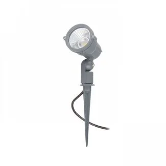 RENDL R10527 GARY z klinem ziemnym LED szara 230V LED 10W 45° IP65 3000K