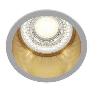 MAYTONI DL049-01WG Downlight Reif Downlight White with Gold