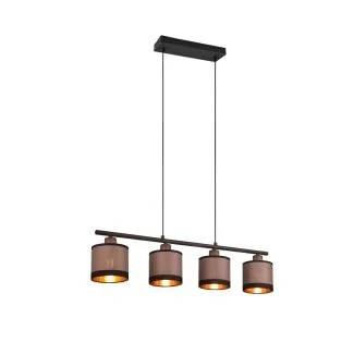 RL DAVOS R31554041 lampa wisząca czarny