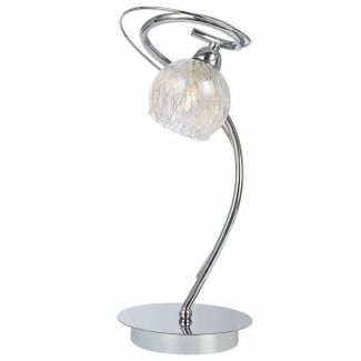 REALITY 527901-06 Ariana - lampka stojąca 1 płomienna chrom