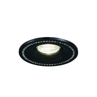 AZZARDO NC1767R-BK / AZ1613 Simon Round (black) Oczko sufitowe