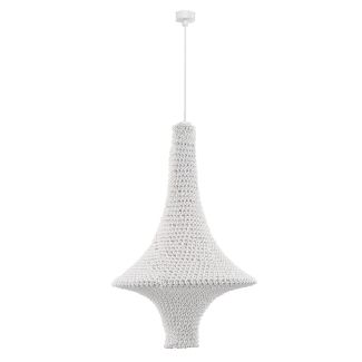 ANTIGO Lampa wisząca Alda L - Biała (500 mm) 5116