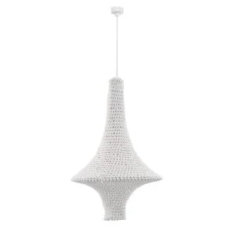ANTIGO Lampa wisząca Alda L - Biała (500 mm) 5116