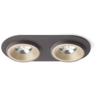 RENDL R13241 SHARM R II wpuszczana perłowo-złota/brązowa 230V LED 2x10W 24° 3000K
