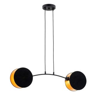EMIBIG 1325/2 LAMPA WISZĄCA MOTIF 2 BLACK/GOLD