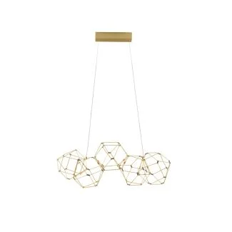 Luces Exclusivas ASIS LE42726 LAMPA WISZĄCA LED złoty