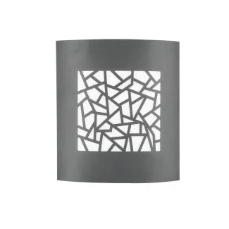 Luces Exclusivas SANTIAGO LE71403 LAMPA ZEWNĘTRZNA ŚCIENNA szary