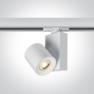 ONE LIGHT 65519T/W Kipseli biały track spot range GU10 MR16 20W