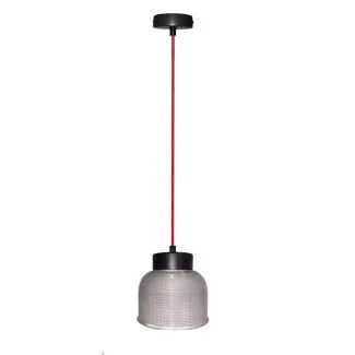 CANDELLUX 50101287 LAMPA WISZĄCA LIVERPOOL I 1 CZERWONY 90x14,5x0