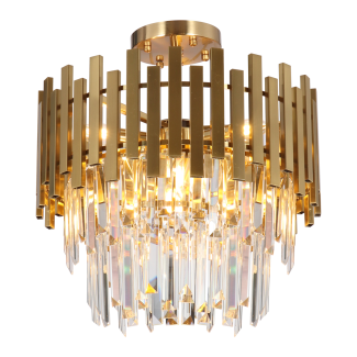 MILAGRO ML8810 Lampa sufitowa ASPEN GOLD 6xE14