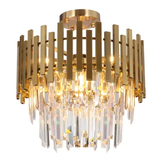 MILAGRO ML8810 Lampa sufitowa ASPEN GOLD 6xE14
