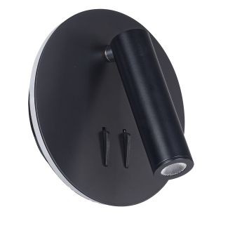 MAYTONI C176-WL-01-6W-B Ceiling & Wall Ios 176 Wall Lamp Black