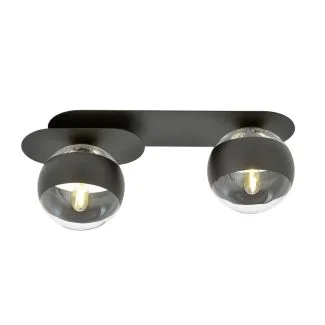 EMIBIG 1121/2 LAMPA SUFITOWA PLAZA 2 BLACK/STRIPE