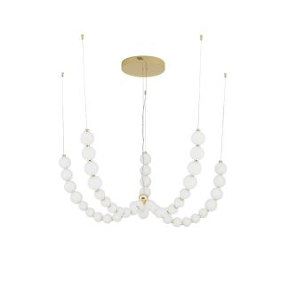 Luces Exclusivas MOCA LE42746 LAMPA WISZĄCA LED złoty