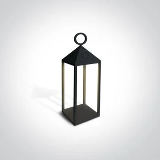 ONE LIGHT 67462/B/W Mertidi akumulatorowa czarna lampa ogrodowa 3000K IP54