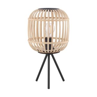 EGLO 43218 LAMPA BORDESLEY OPRAWA STOŁOWA TL/1 E27 SCHWARZ/HOLZ BORDESLEY
