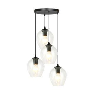 EMIBIG 679/4PREM LAMPA WISZĄCA ISTAR 4 BL PREMIUM TRANSPARENT