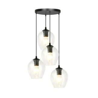 EMIBIG 679/4PREM LAMPA WISZĄCA ISTAR 4 BL PREMIUM TRANSPARENT